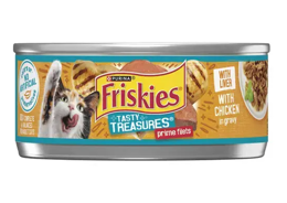 פריסקיז Tasty Treasures נתחי עוף וכבד ברוטב