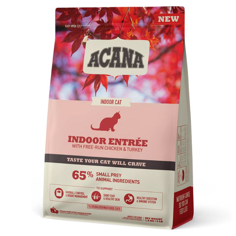 אוכל לחתולים Acana Indoor Entrée