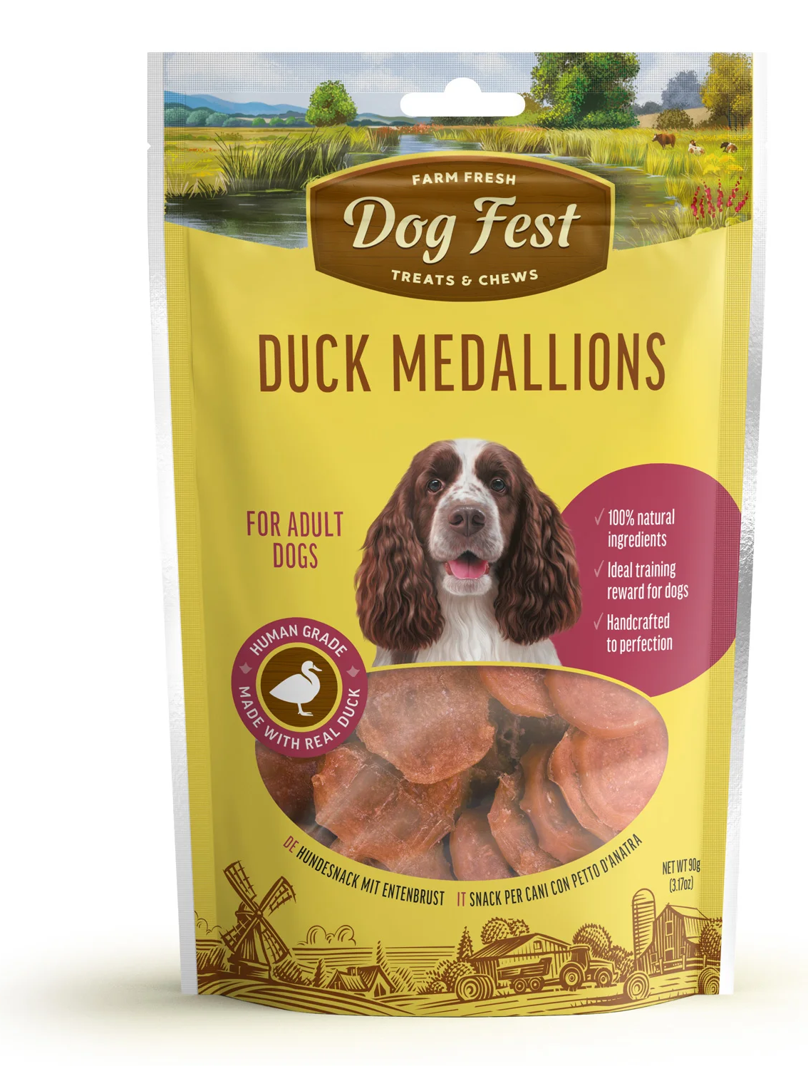 חטיף מטבעות ברווז