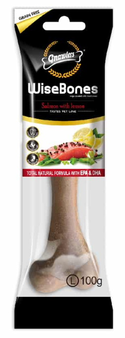 וויז בואון עצם ללא דגנים בטעם סלמון ולימון L