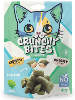 קראנצ'י חטיף לחתול בטעם קטניפ