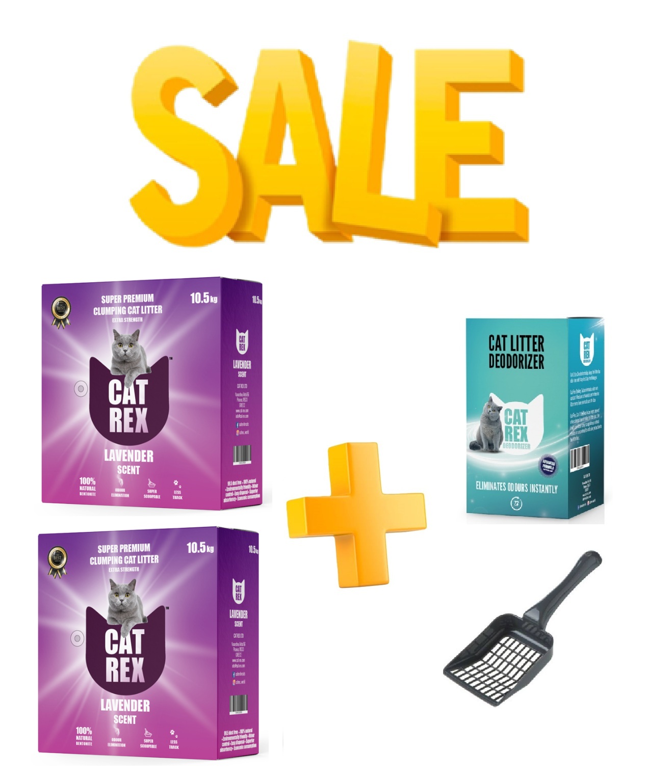 מבצע! בקניית 2 חול קט-רקס לחתול 10.5ק"ג קבלו 2 מתנות! 