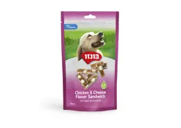 בונזו חטיפים לכלב סנדוויץ עוף בטעם גבינה