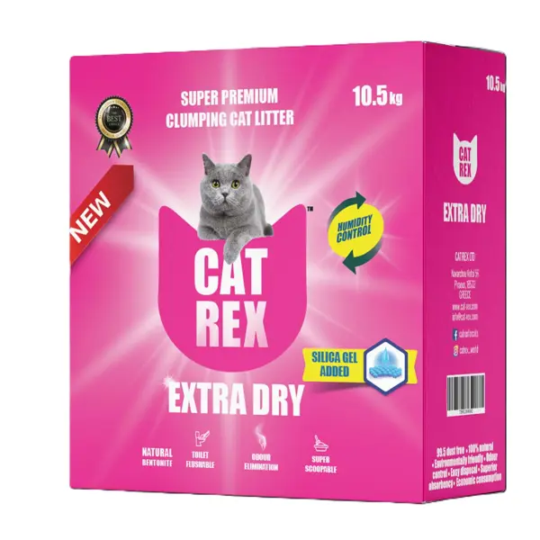 CAT REX חול מתגבש - חול לחתולים