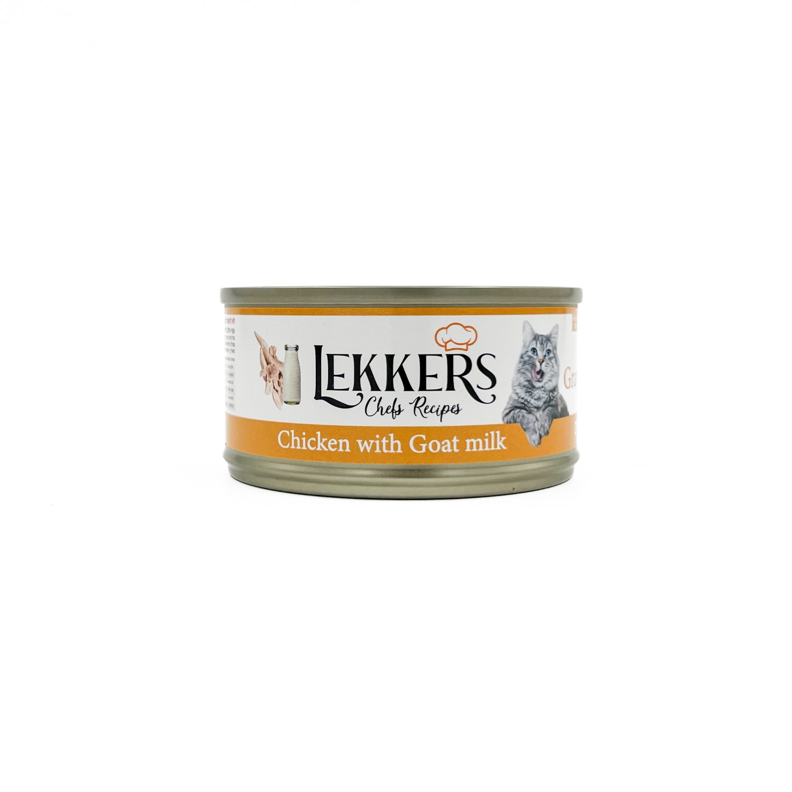 מגש 24 יחידות לקרס מעדן לחתול עוף וחלב עיזים