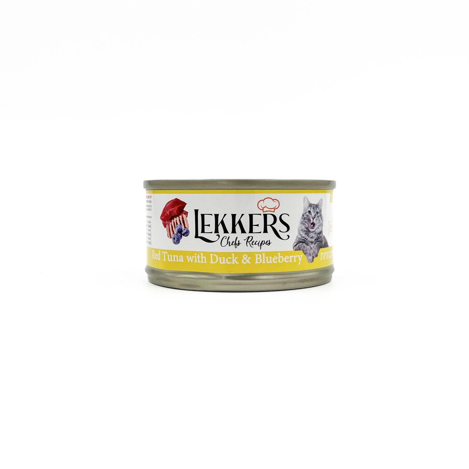 מגש 24 יחידות לקרס מעדן לחתול טונה אדומה עם ברווז ואוכמניות