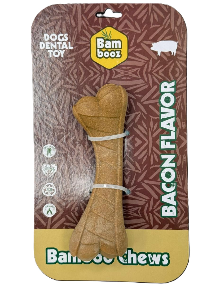 במבוז צעצוע לעיסה עצם קצבים בטעם בייקון 16 ס"מ