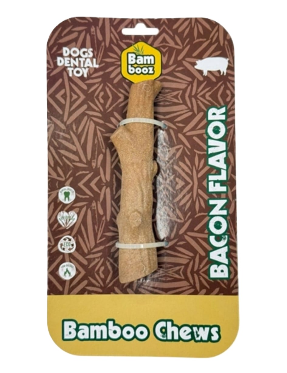 במבוז צעצוע לעיסה סטיק בטעם בייקון 14 ס"מ