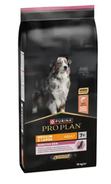 פרו פלאן כלב סניור מדיום/לארג' 7+ סנסטיב סלמון