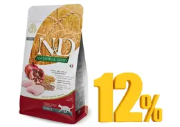 מבצע! ND חתול אנסס עוף ורימון מסורס ב-12% הנחה!
