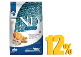 מבצע! ND חתול OCEAN דג קוד דגנים ותפוז ב-12% הנחה!