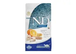 ND OCEAN דג קוד, דגנים ותפוז לחתול בוגר