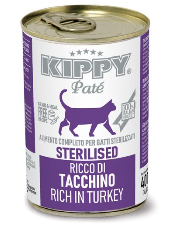 מעדן לחתולים מסורסים/מעוקרות בטעם הודו