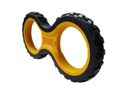 טונקה צעצוע רינג כפול קשיח לנשיכה ומשיכה לכלב