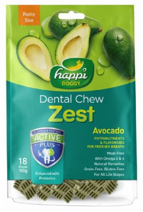 הפי דוגי חטיף דנטלי בטעם אבוקדו