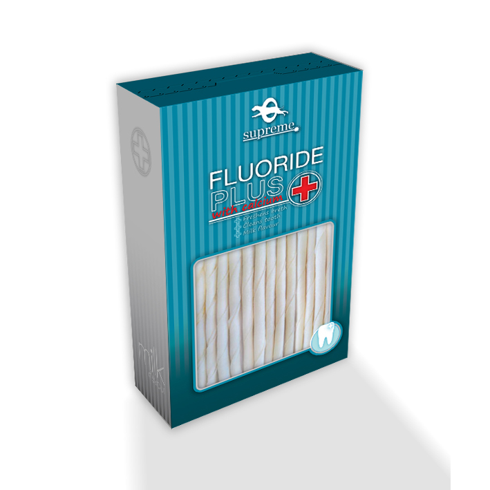 לעסניות לכלבים, פלואוריד פלוס קלציום סופרים 