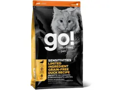 אוכל לחתולים Go! Sensitivities Limited Ingredient Grain Free Duck Recipe