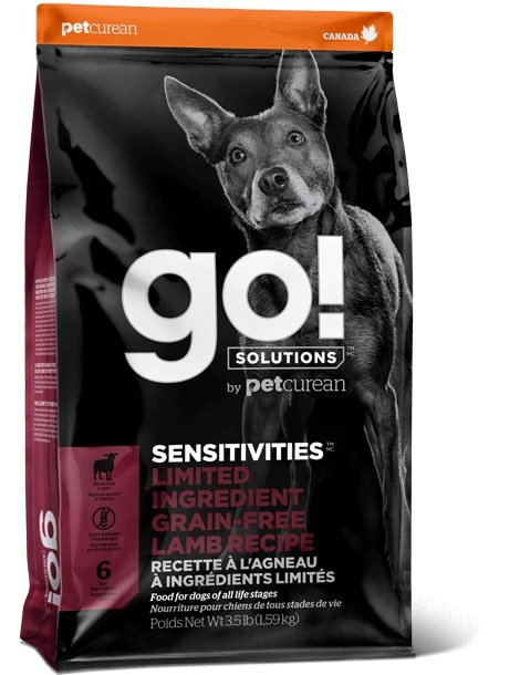 גו! מזון לכלב סנסטיביטיס LID נטול דגנים כבש 