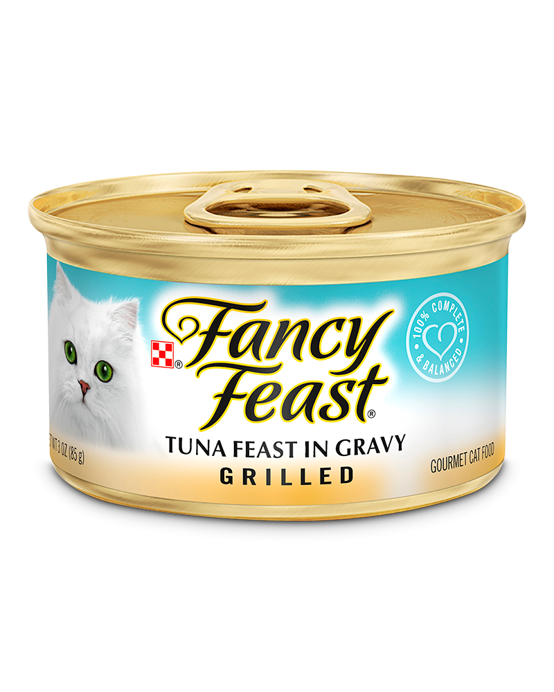 24 יחידות פנסי פיסט פורינה פחיות לחתול חתיכות גריל קצוץ עם טונה ברוטב