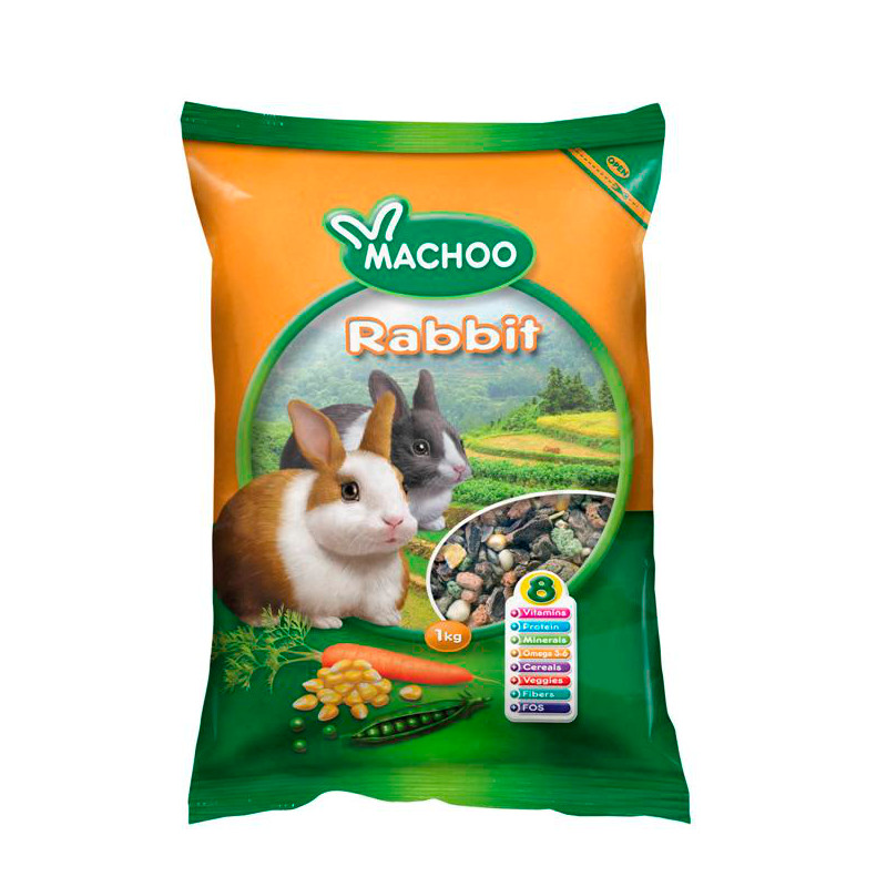 מזון לארנבות יבש מלא מאצ'ו 