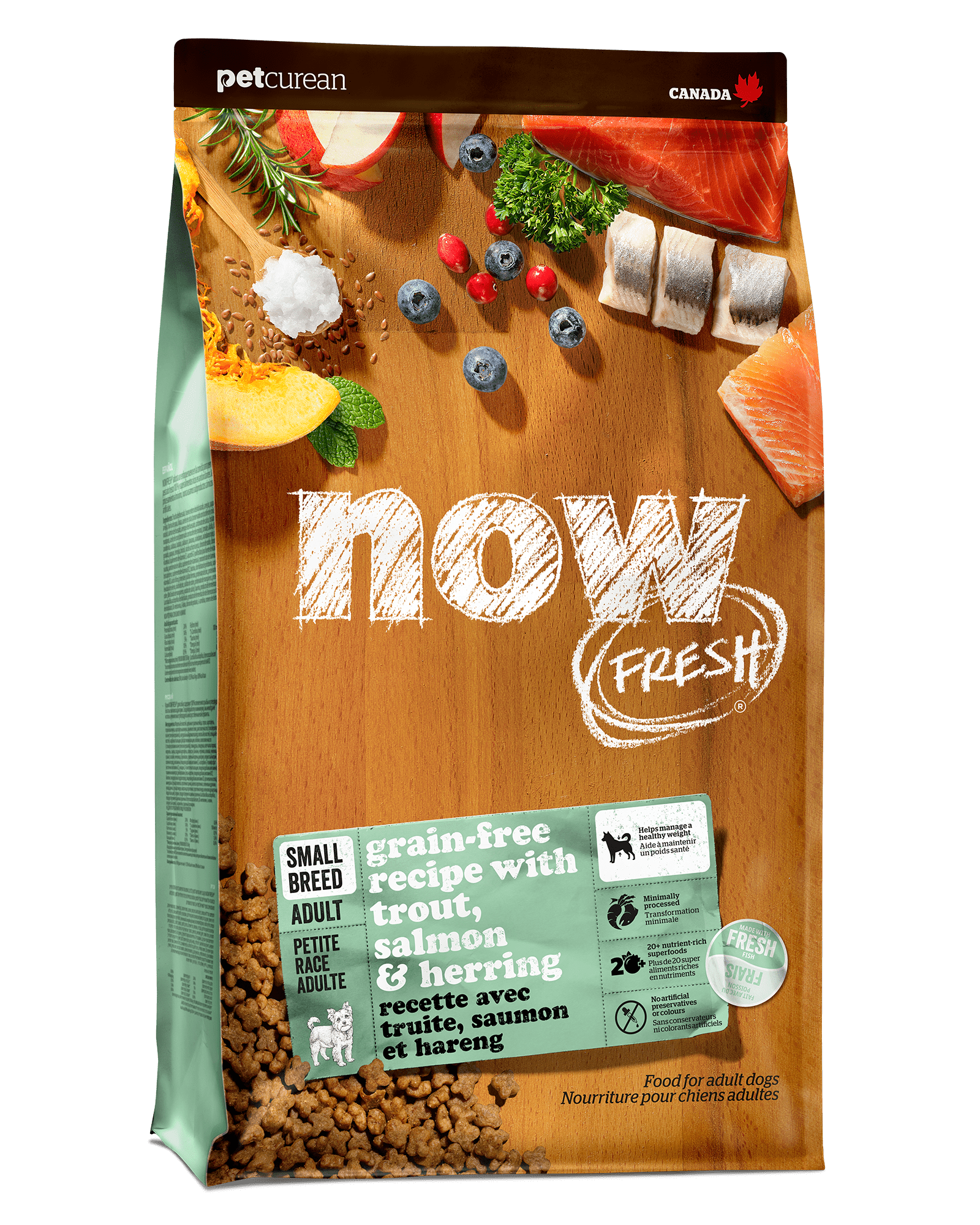 נאו מזון לכלב בוגר מגזע קטן נטול דגנים דגים