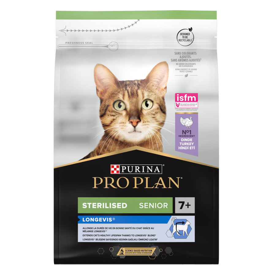 אוכל לחתולים Purina Pro Plan Cat Sterilised Senior