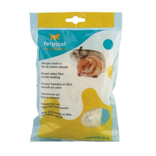 מצע למכרסמים עשוי כותנה טבעית צמר גפן