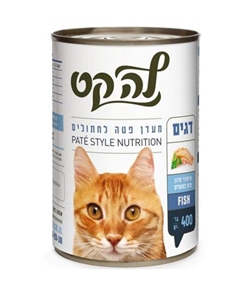 24 יח' שימורי לה-קט פטה בטעם דגים