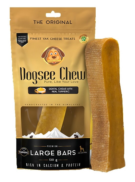 אריזת עצמות חלב יאק לכלב גדול