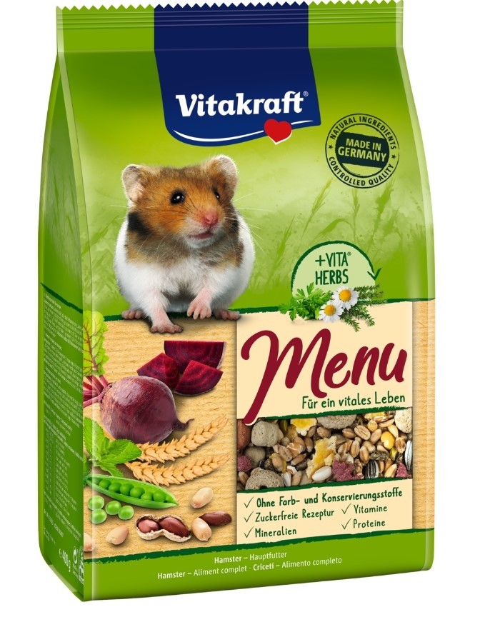 מזון פרימיום לאוגר ויטה קראפט 