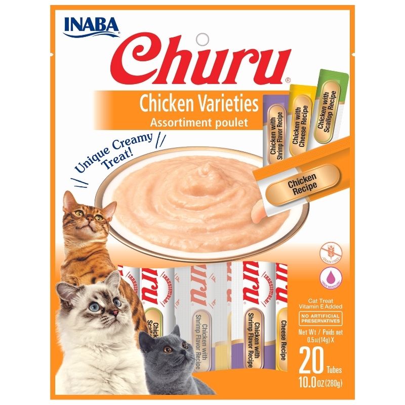 אינאבה לחתול צ'ורו עוף 