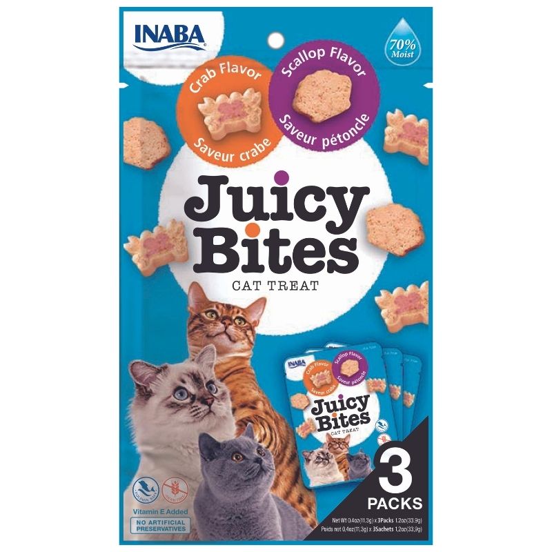 אינאבה ג'וסי בייטס סרטן וצדפות לחתול