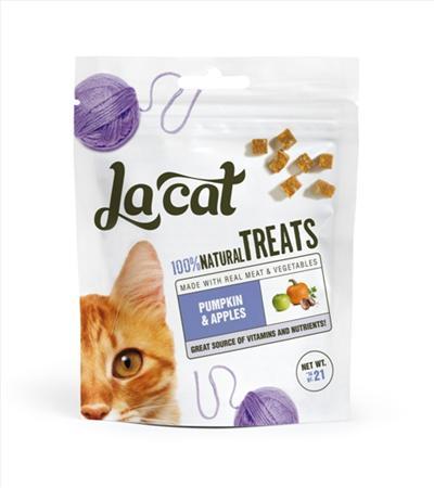 חטיף לה קט נגיסוני כבד בתוספת דלעת ותפוחים