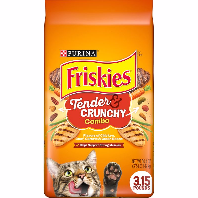אוכל לחתולים Friskies Tender & Crunch’d
