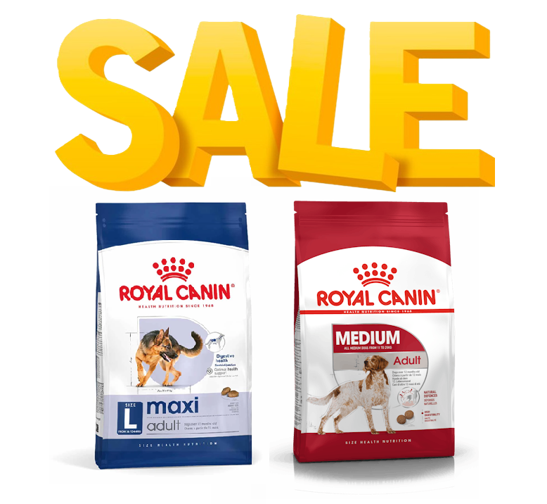 מבצע! רויאל קנין מזון יבש לכלב - שק שני ב-20% הנחה! 