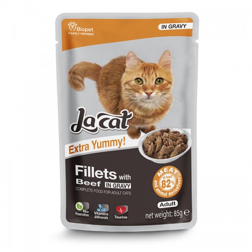 28 יח' פאוצ'ים לה-קט נתחונים עם בקר ברוטב