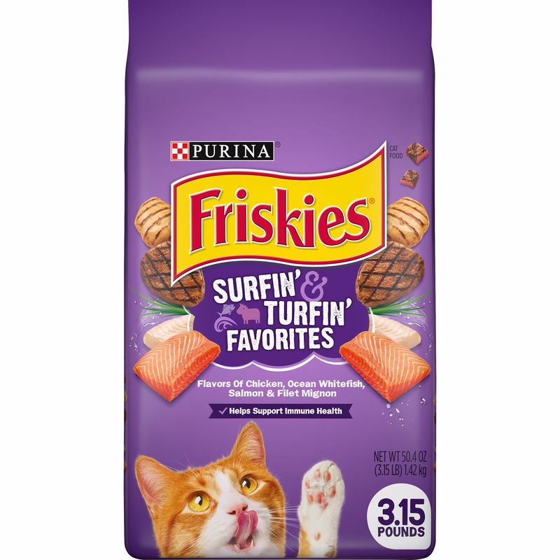 אוכל לחתולים Friskies Surfin & Turfin