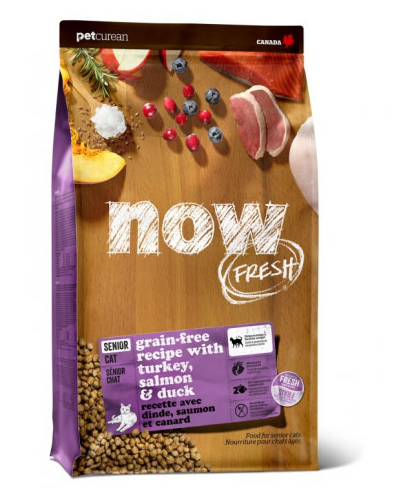 אוכל לחתולים Now Fresh Grain Free Senior