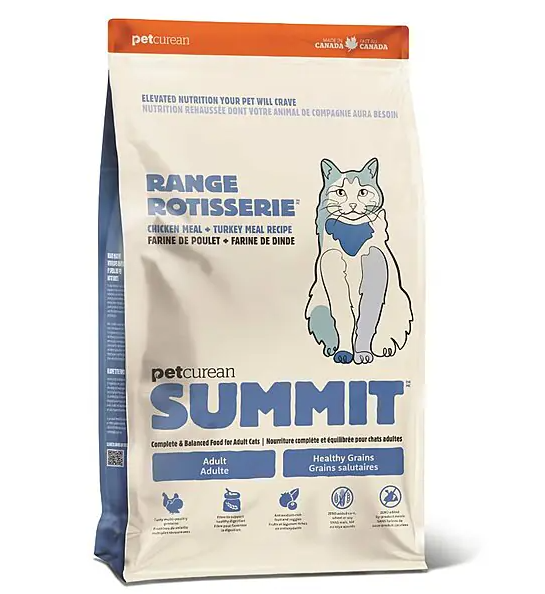 אוכל לחתולים סאמיט עוף והודו