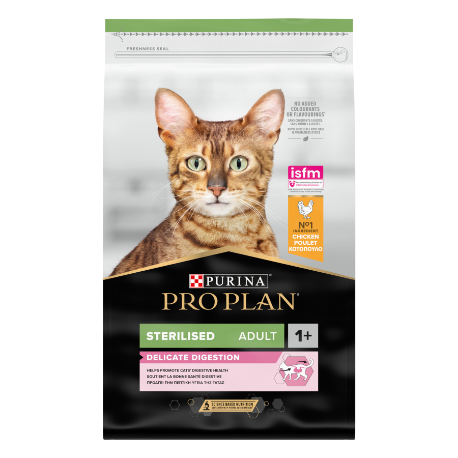 אוכל לחתולים Purina Pro Plan Sterilised Delicate Digestion Chicken