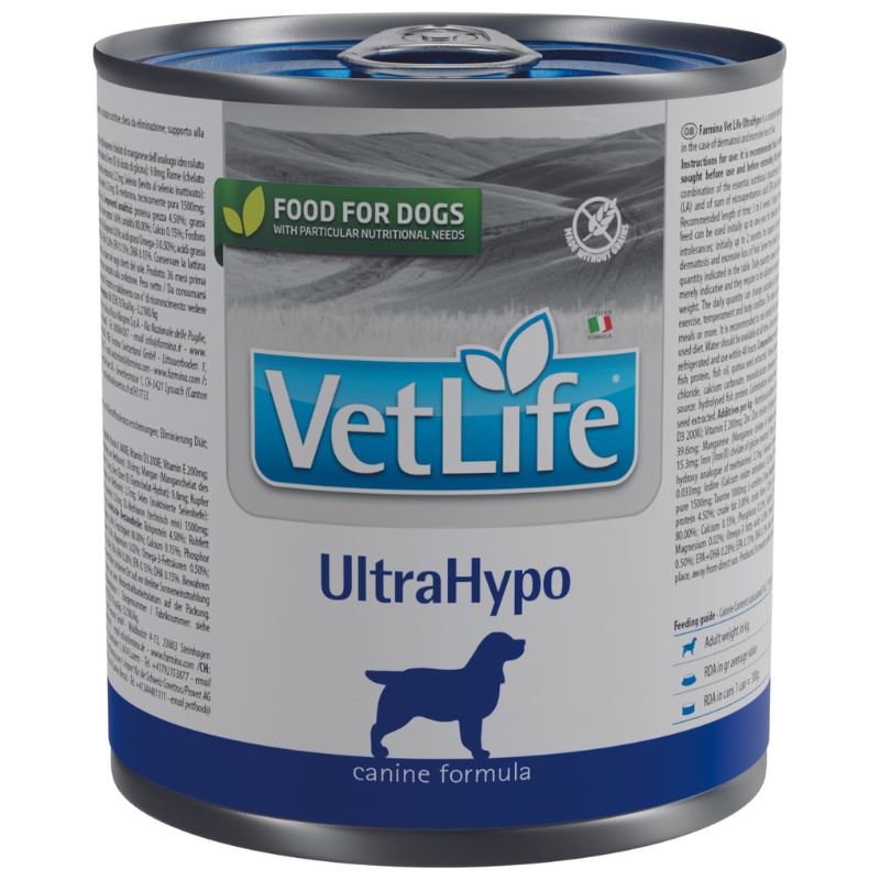 וט לייף מגש שימורים לכלב אולטרה היפו 