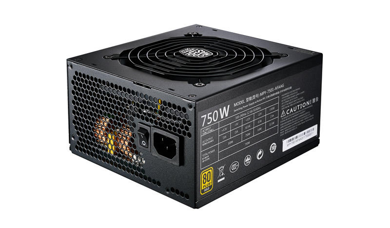 ספק כח COOLER MASTER MWE 750W GOLD Full-Modular