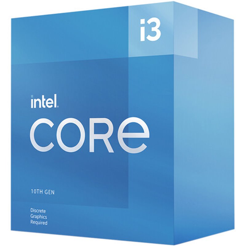 מעבד דור 10  Intel Core i3-10105F BOX NO GPU up to 4.40 GHz 65W