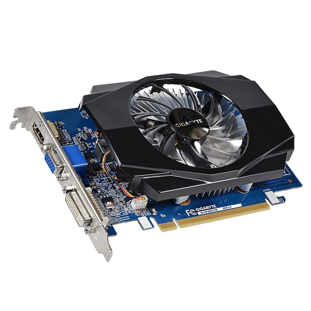 כרטיס מסך GIGABYTE N730D3-2I GT730 2GB DDR3 HDMI DVI