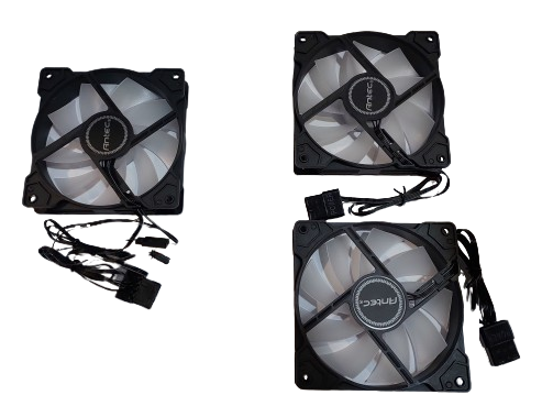 מאווררים למארז Antec 120mm RGB 3 Pack Fan 1 Master+2 SLAVE