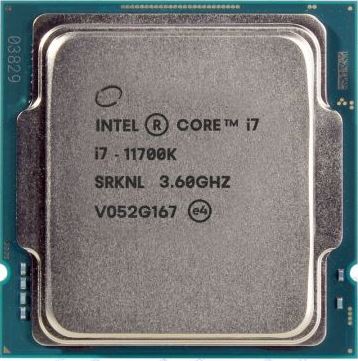 מעבד INTEL Core i7-11700K 3.6Ghz LGA1200 16MB TDP 95W Tray