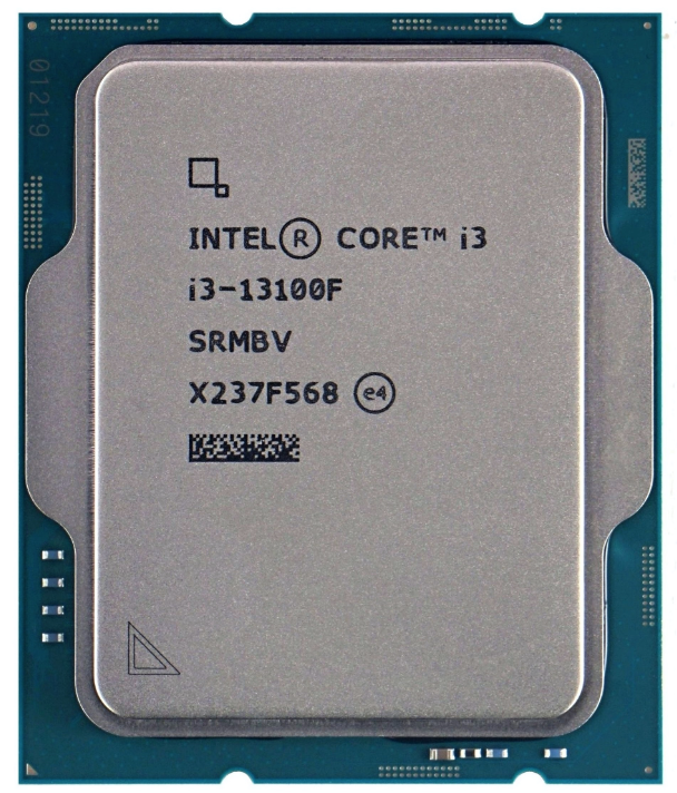 מעבד INTEL I3-13100F Tray no GPU no fan 4 cores up to 4.5 Mhz