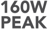 160W