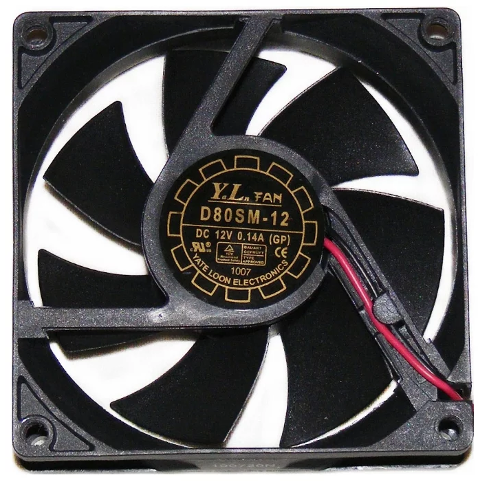 מאוורר למארזGENESYS D80SM-12C 80MM