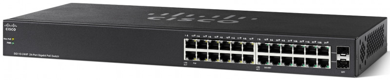 סוויץ' CISCO SG110-24HP-EU SG110-24HP 24-Port POE